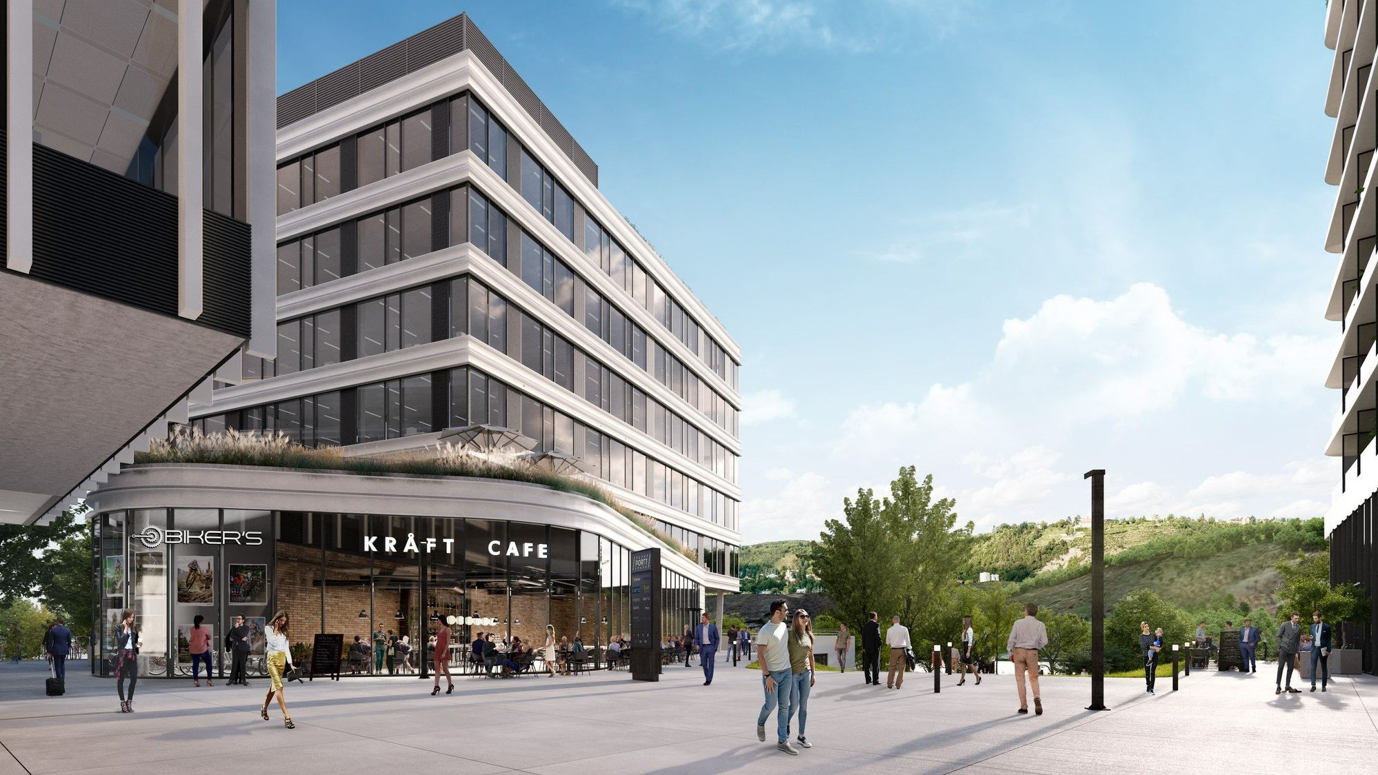 First Retail Tenants Will Join The Port7 Project By Skanska This Year ...