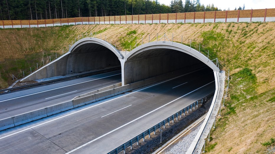 Ecoduct on D1 highway, section 12 Ecoduct on D1 highway, section 12